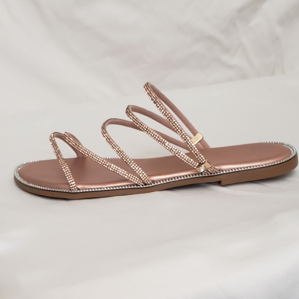 Sparkly Rhinestone Sandals - Picture 3 of 16
